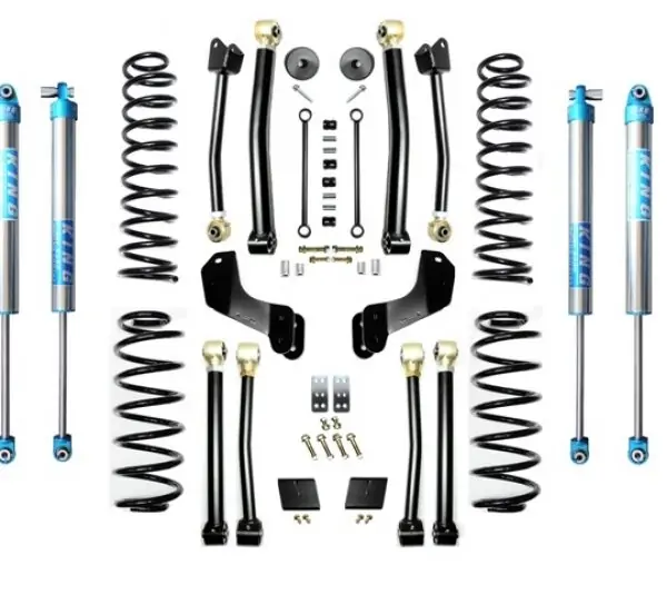 Jeep Wrangler JL 2.5 Inch Enforcer Overland Lift Stage 4 with EVO SPEC King 2.0 Shocks EVO Manufacturing