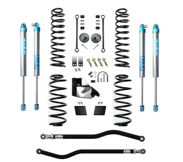 Jeep Wrangler JL 3.5 Inch Enforcer Lift Stage 1 Plus w/ EVO SPEC King 2.0 Shocks EVO Manufacturing