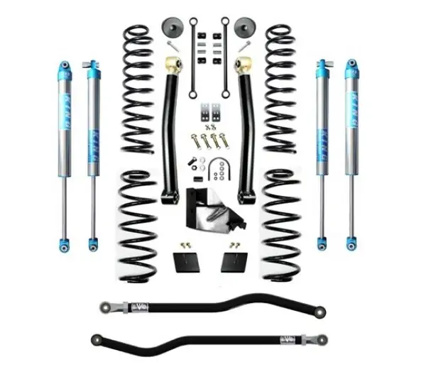 Jeep Wrangler JL 3.5 Inch Enforcer Lift Stage 2 Plus w/ EVO SPEC King 2.0 Shocks EVO Manufacturing
