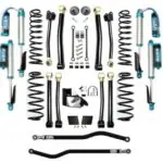 Jeep JL 3.5 Inch Lift Kit 18-Pres Wrangler JL Enforcer Lift Stage 4 Plus with EVO SPEC King 2.5 Shocks EVO Mfg