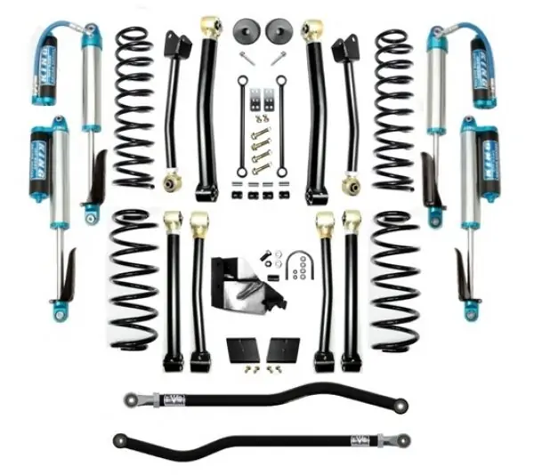 Jeep JL 3.5 Inch Lift Kit 18-Pres Wrangler JL Enforcer Lift Stage 4 Plus with EVO SPEC King 2.5 Shocks EVO Mfg