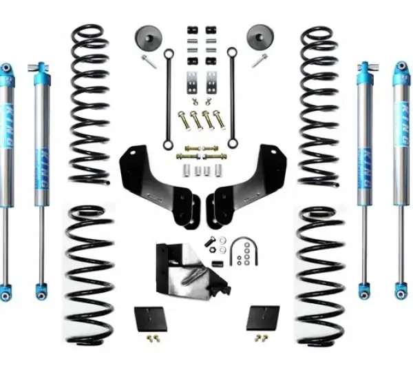 Jeep Wrangler JL 3.5 Inch Enforcer Overland Lift Stage 1 w/ EVO SPEC King 2.0 Shocks EVO Manufacturing