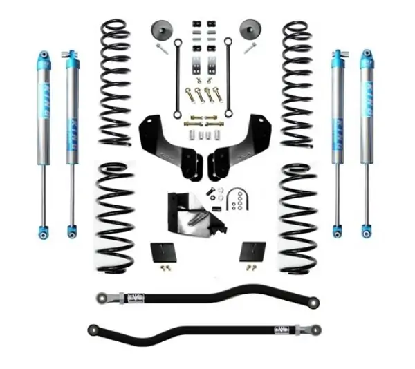 Jeep Wrangler JL 3.5 Inch Enforcer Overland Lift Stage 1 Plus w/ EVO SPEC King 2.0 Shocks EVO Manufacturing