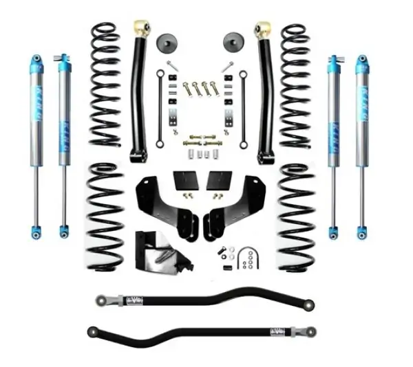 Jeep Wrangler JL 3.5 Inch Enforcer Overland Lift Stage 2 Plus w/ EVO SPEC King 2.0 Shocks EVO Manufacturing