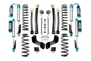 Jeep JL 3.5 Inch Enforcer Overland Lift Stage 3 with Spec King 3.5 Shocks 18-Present Wrangler JL Unlimited EVO Manufacturing