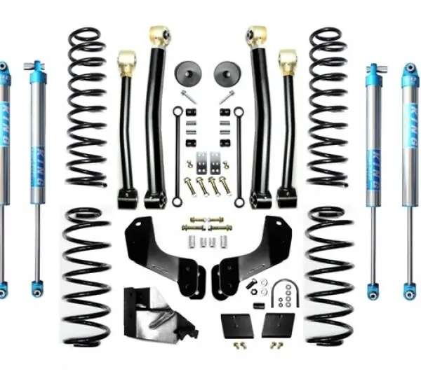 Jeep Wrangler JL 3.5 Inch Enforcer Overland Lift Stage 3 w/ EVO SPEC King 2.0 Shocks EVO Manufacturing