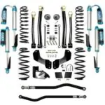 Jeep JL 3.5 Inch Lift Kit 18-Pres Wrangler JL Enforcer Overland Lift Stage 3 Plus with EVO SPEC King 2.5 Shocks EVO Mfg