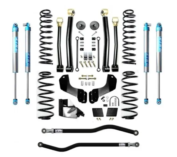 Jeep Wrangler JL 3.5 Inch Enforcer Overland Lift Stage 3 Plus w/ EVO SPEC King 2.0 Shocks EVO Manufacturing