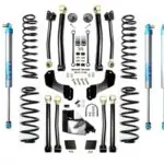 Jeep Wrangler JL 3.5 Inch Enforcer Overland Lift Stage 4 w/  EVO SPEC King 2.0 Shocks EVO Manufacturing