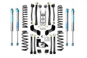 Jeep Wrangler JL 3.5 Inch Enforcer Overland Lift Stage 4 w/  EVO SPEC King 2.0 Shocks EVO Manufacturing