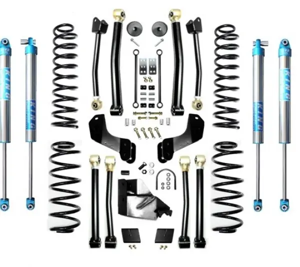 Jeep Wrangler JL 3.5 Inch Enforcer Overland Lift Stage 4 w/  EVO SPEC King 2.0 Shocks EVO Manufacturing