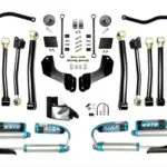 Jeep Wrangler JL 3.5 Inch Enforcer Overland Lift Stage 4 Plus w/EVO SPEC King 2.5 Inch Shocks with Adjusters EVO Manufacturing