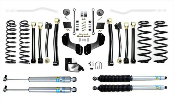 Jeep Wrangler JLU 2.5 Inch High Clearance Long Arm w/ Bilstein Shocks EVO Manufacturing