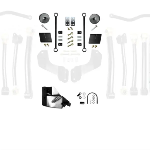 Jeep Wrangler JLU 2.5 Inch Heavy Duty High Clearance Long Arm EVO Manufacturing