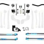 Jeep Wranlger JLU 2.5 Inch Heavy Duty High Clearance Plus Long Arm w/EVO SPEC King 2.0 Inch Shocks EVO Manufacturing