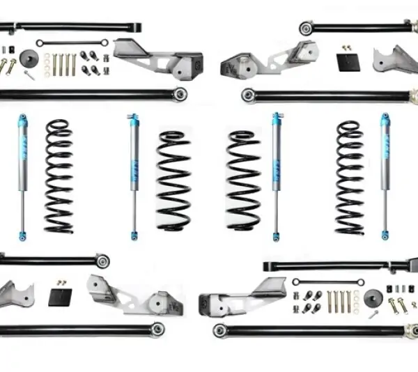 Jeep Wrangler JLU 2.5 Inch High Clearance Long Arm w/EVO SPEC King 2.0 Shocks EVO Manufacturing