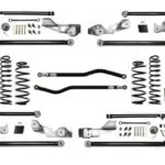 Jeep JLU 2.5 Inch Long Arm High Clearance Plus 18-Pres Wrangler JLU with EVO SPEC King 2.5 Shocks EVO Mfg
