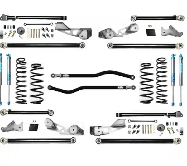 Jeep Wranlger JLU 2.5 Inch High Clearance Plus Long Arm w/EVO SPEC King 2.0 Shocks EVO Manufacturing