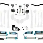 Jeep Wrangler JLU 3.5 Inch High Clearance Plus Long Arm w/ EVO SPEC King 2.5 Inch Shocks with Adjusters EVO Manufacturing