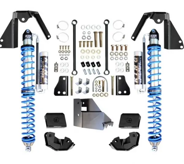 Jeep JL NV2514 Rear Bolt-On Coilover Kit 18-Present Wrangler JL Black EVO Manufacturing