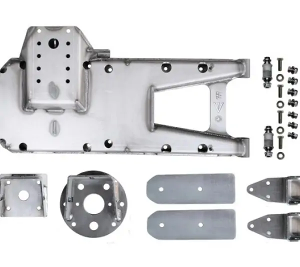Jeep JL HD Hinge Tire Carrier 18-Present Wrangler JL Raw EVO Manufacturing