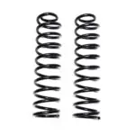 Jeep JL 4.5 Inch Front Coil Springs Plush Ride Spring 18-Pres Wrangler JL Pair with Supports EVO Mfg