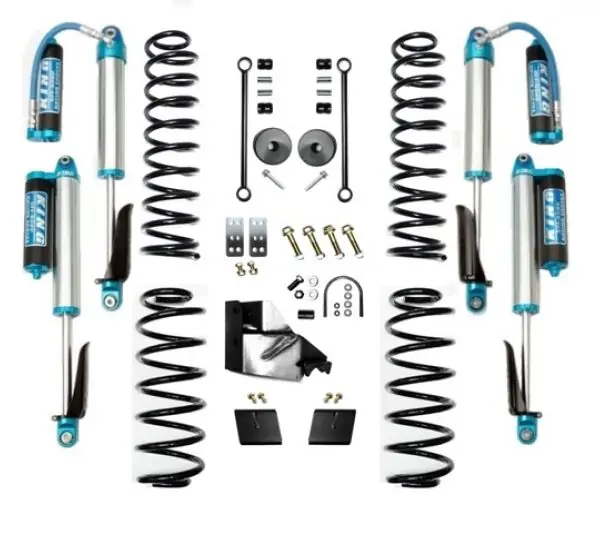 Jeep JL 4.5 Inch Lift Kit 18-Pres Wrangler JL Enforcer Lift Stage 1 with EVO SPEC King 2.5 Shocks EVO Mfg