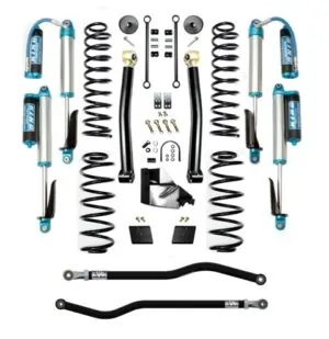 Jeep JL 4.5 Inch Lift Kit 18-Pres Wrangler JL Enforcer Lift Stage 2 Plus with EVO SPEC King 2.5 Shocks EVO Mfg