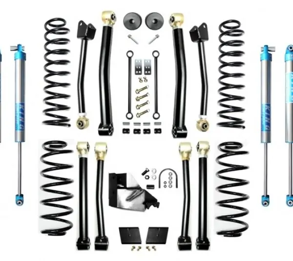 Jeep Wrangler JL  4.5 Inch Enforcer Lift Stage 4 w/ EVO SPEC King 2.0 Shocks EVO Manufacturing