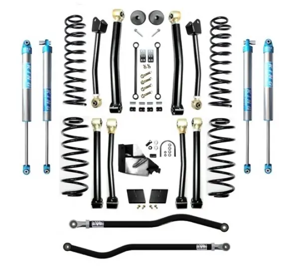 Jeep Wrangler JL  4.5 Inch Enforcer Lift Stage 4 Plus w/ EVO SPEC King 2.0 Shocks EVO Manufacturing