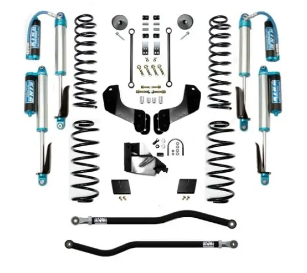 Jeep JL 4.5 Inch Lift Kit 18-Pres Wrangler JL Enforcer Overland Lift Stage 1 Plus with EVO SPEC King 2.5 Shocks EVO Mfg