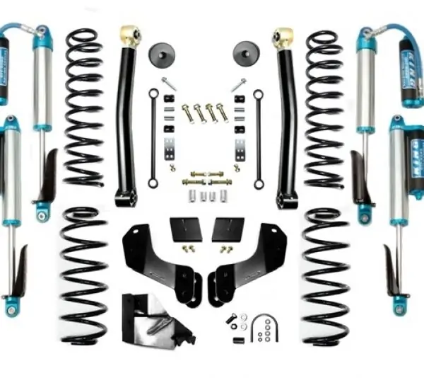 Jeep JL 4.5 Inch Lift Kit 18-Pres Wrangler JL Enforcer Overland Lift Stage 2 with EVO SPEC King 2.5 Shocks EVO Mfg