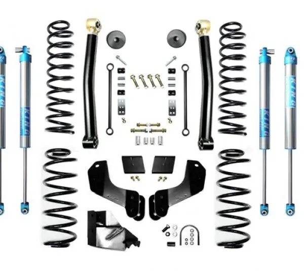 Jeep Wrangler JL  4.5 Inch Enforcer Overland Lift Stage 2 w/ EVO SPEC King 2.0 Shocks EVO Manufacturing