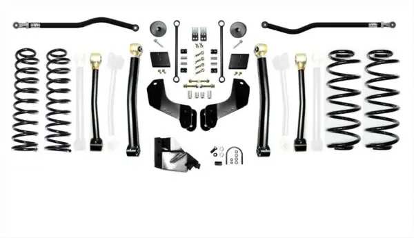 Jeep Wrangler JL 4.5 Inch ECO Diesel Enforcer Overland Lift Stage 3 Plus EVO Manufacturing
