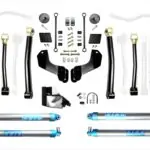 Jeep Wrangler JL 4.5 Inch Heavy Duty Enforcer Overland Lift Stage 3 with EVO SPEC KING 2.0 Inch Shocks EVO Manufacturing
