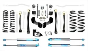 Jeep Wrangler JL 4.5 Inch Heavy Duty Enforcer Overland Lift Stage 3 with EVO SPEC KING 2.0 Inch Shocks EVO Manufacturing