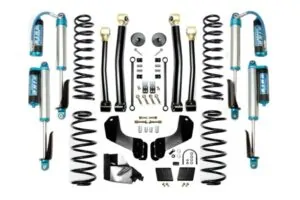 Jeep JL 4.5 Inch Lift Kit 18-Pres Wrangler JL Enforcer Overland Lift Stage 3 with EVO SPEC King 2.5 Shocks EVO Mfg