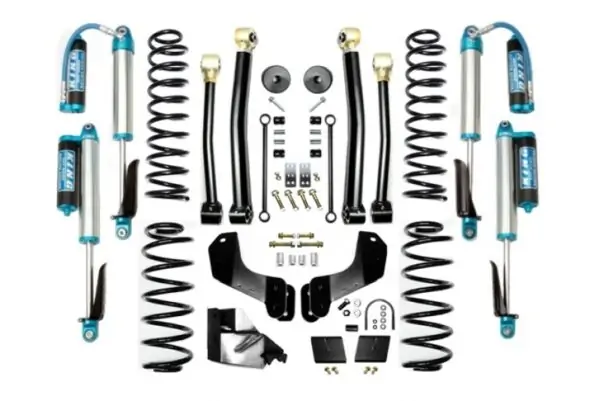 Jeep JL 4.5 Inch Lift Kit 18-Pres Wrangler JL Enforcer Overland Lift Stage 3 with EVO SPEC King 2.5 Shocks EVO Mfg