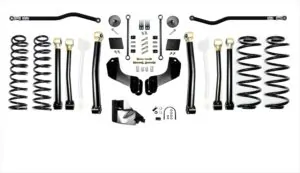Jeep Wrangler JL 4.5 Inch Heavy Duty Enforcer Overland Lift Stage 4 Plus EVO Manufacturing