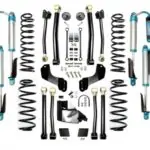 Jeep JL 4.5 Inch Lift Kit 18-Pres Wrangler JL Enforcer Overland Lift Stage 4 with  EVO SPEC King 2.5 Shocks EVO Mfg