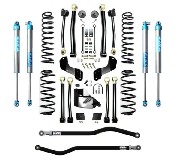 EVO MFG JL 4.5 Inch Enforcer Overland Lift Stage 4 Plus w/  EVO SPEC King 2.0 Shocks EVO Manufacturing