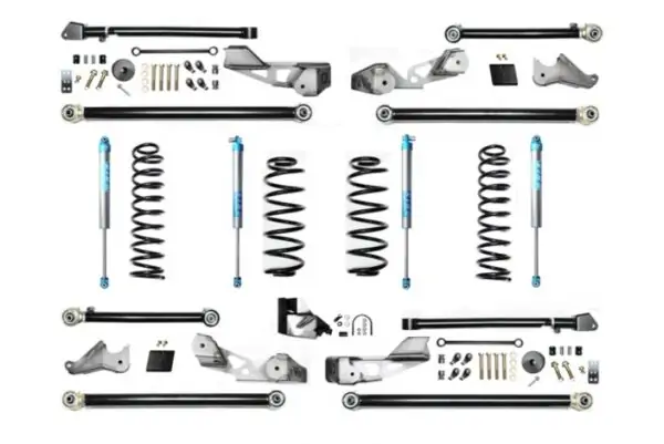 Jeep Wrangler JLU 4.5 Inch JLU High Clearance Long Arm w/ EVO SPEC King 2.0 Shocks EVO Manufacturing
