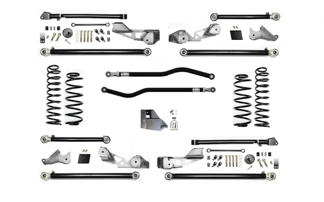 Jeep Wrangler JLU 4.5 Inch JLU High Clearance Plus Long Arm EVO Mfg