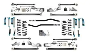 Jeep Wrangler JLU 4.5 Inch JLU High Clearance Plus Long Arm with EVO SPEC King 2.5 Shocks EVO Mfg