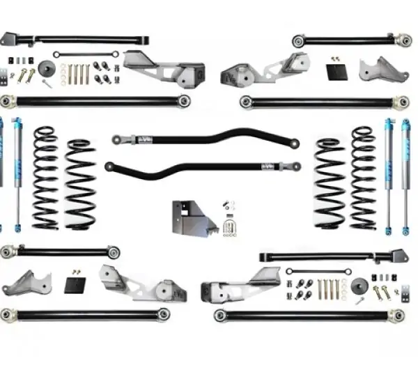 Jeep Wrangler JLU 4.5 Inch JLU High Clearance Plus Long Arm w/ EVO SPEC King 2.0 Shocks EVO Manufacturing