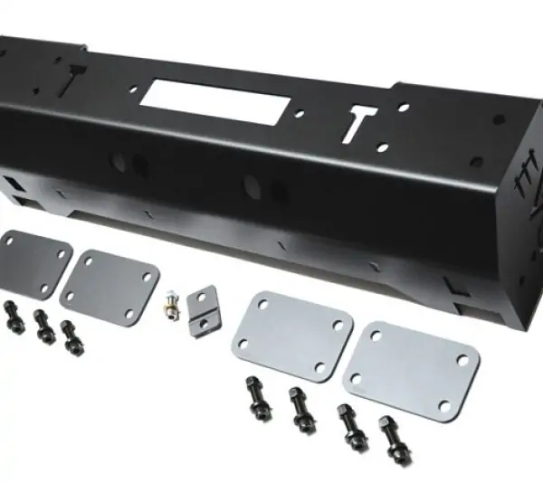1/4 Pounder Front Bumper for Jeep Wrangler JK JL Gladiator JT Black EVO Mfg
