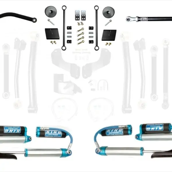 Jeep Gladiator JT Diesel 2.5 Inch Enforcer Lift Stage 1 Plus w/ EVO SPEC King 2.5 Inch Shocks with Adjusters EVO Manufacturing
