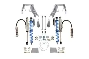 Jeep Wrangler JL/Gladiator Front Double Throwdown Coilover/Bypass Black Spicer D60 EVO Manufacturing