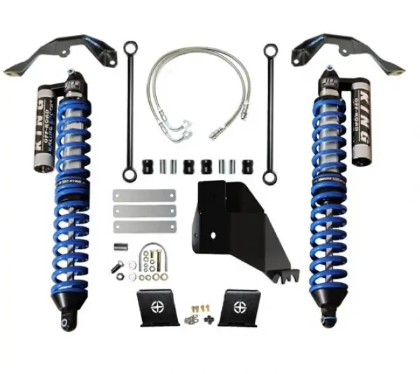 Jeep Gladiator Rear Bolt On Coilover Kit With Adjusters Black EVO Manufacturing