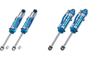 JEEP JK Spec 2.5 Reservoir 3.0-5.0 Inch Lift Rear Bolt-in Shock with Comp Adjuster 07-18 Wrangler JK Pair EVO Manufacturing
